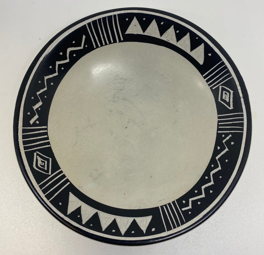 Graphic Soapstone trinket dish