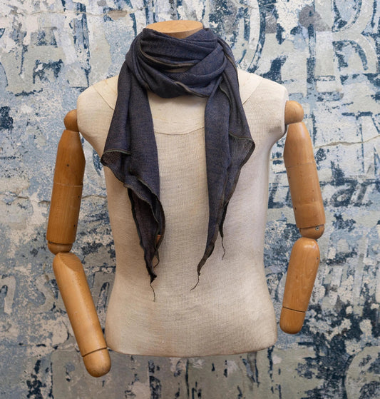 Watercolor Dusk Knit Scarf