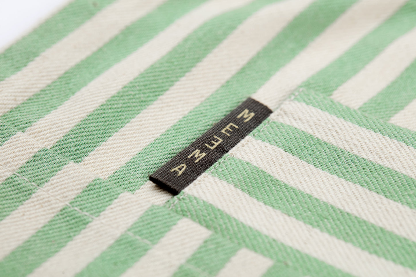 Waist Apron  - Striped Twill
