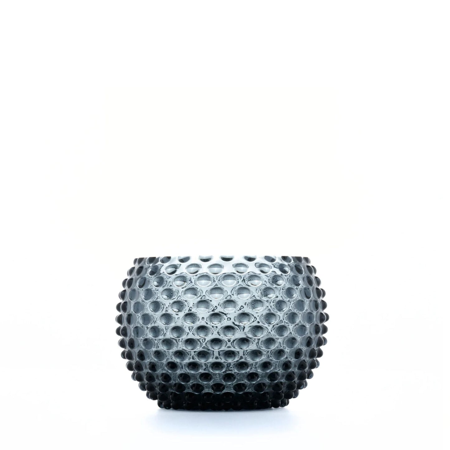 Hobnail Vase - Large - Charcoal Haze