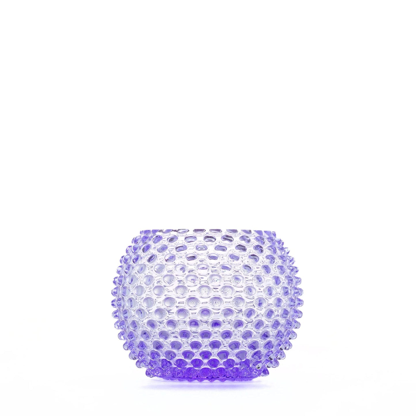 Hobnail Vase - Large - Lilac Bloom