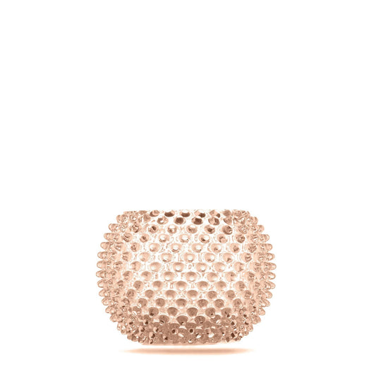 Hobnail Vase - Large - Apricot Chiffon