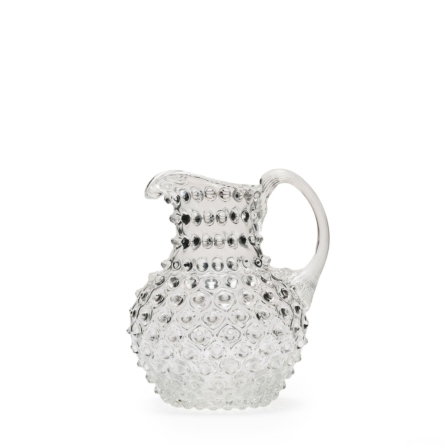 Hobnail Jug - Creamer - Clear Quartz