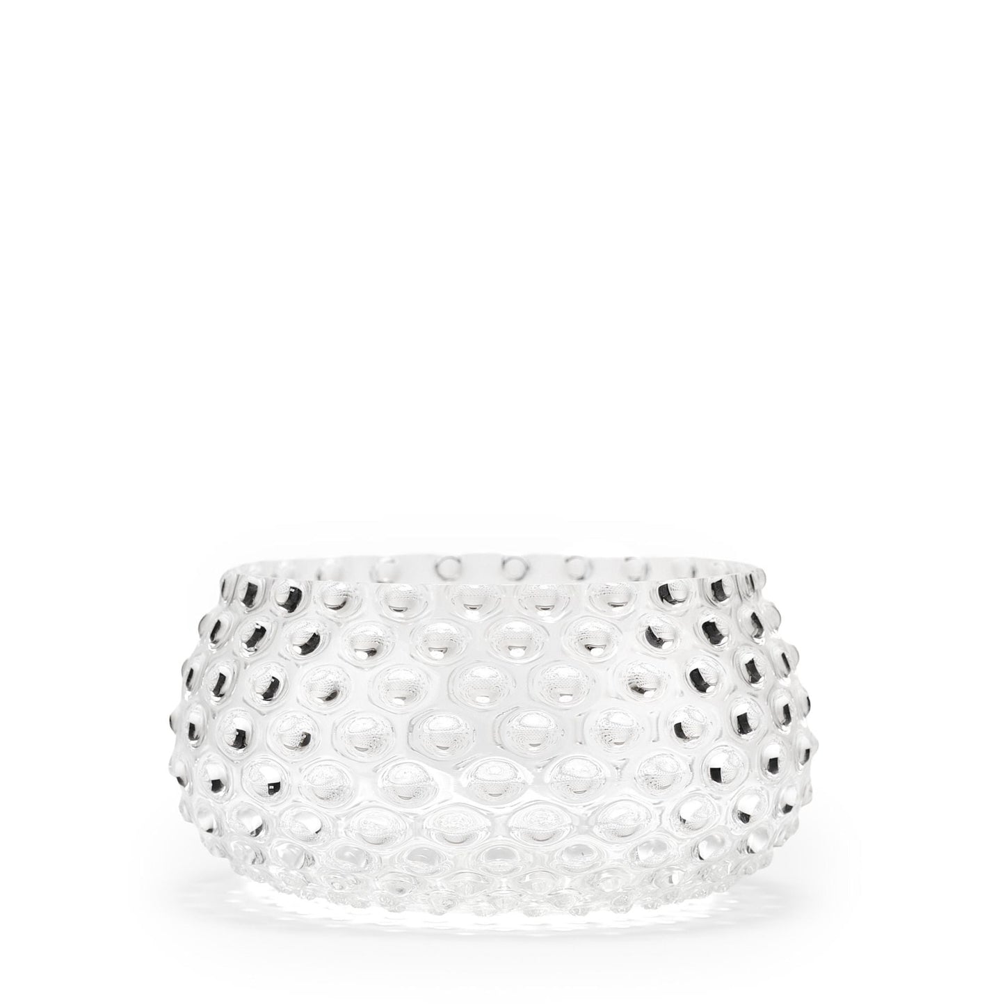 Hobnail Bowl - Large - Clear Quartz