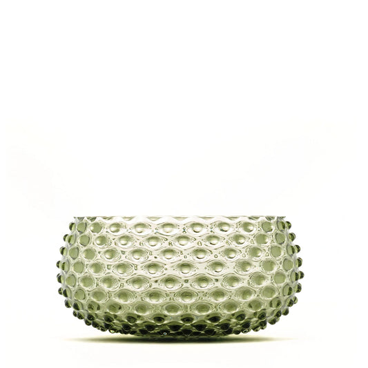 Hobnail Bowl - Large - Moss Green
