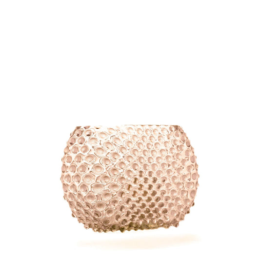 Hobnail Vase - Optic - Apricot Chiffon