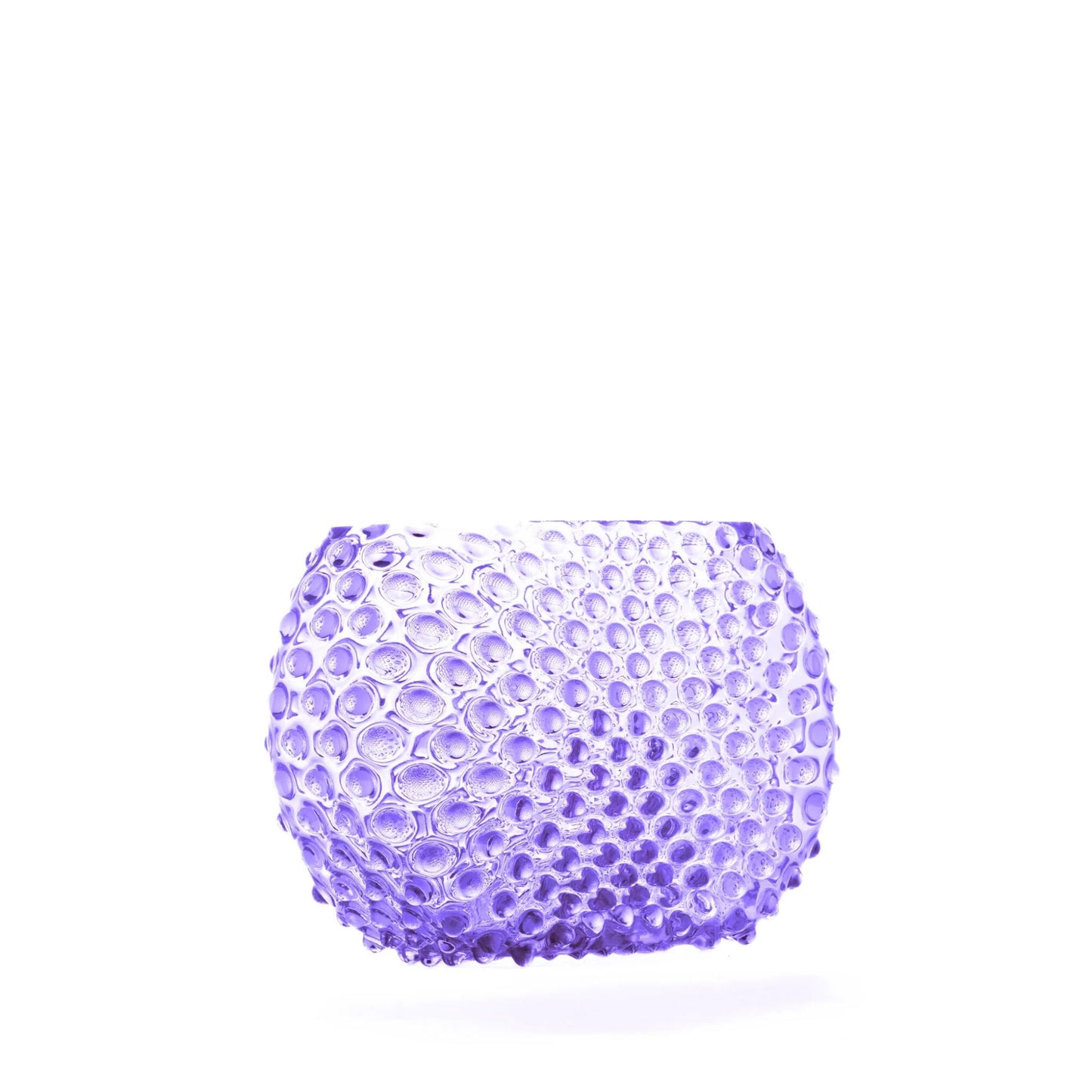 Hobnail Vase - Optic - Lilac Bloom