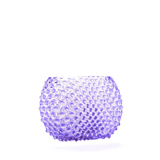 Hobnail Vase - Optic - Lilac Bloom