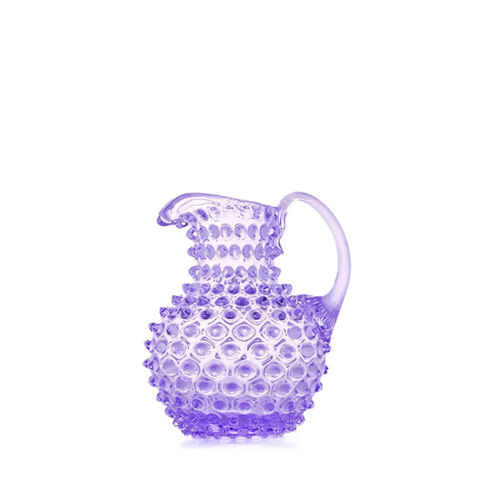 Hobnail Jug - Creamer - Lilac Bloom
