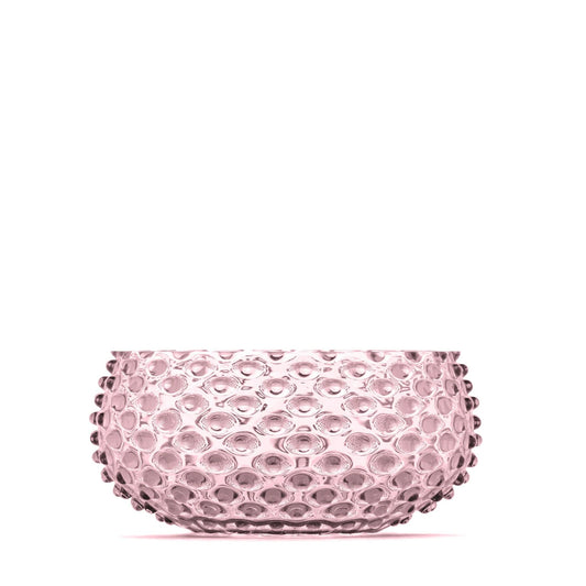 Hobnail Bowl - Large - Petal Pink