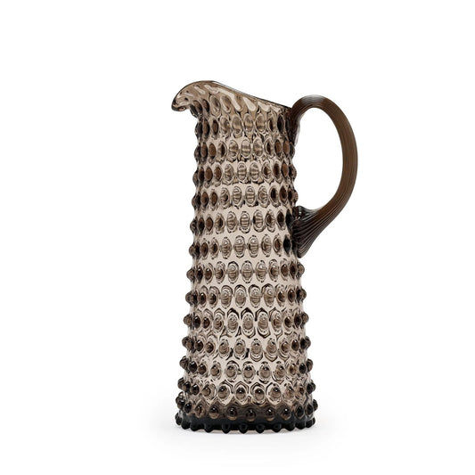 Hobnail Jug - Tall - Smoky Amaro