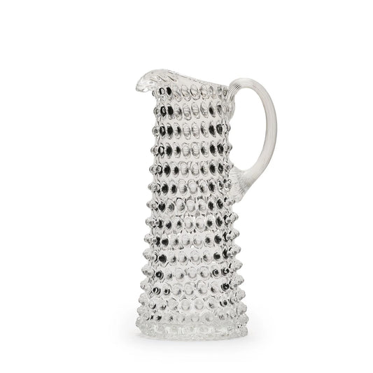 Hobnail Jug - Tall - Clear Quartz