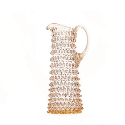 Hobnail Jug - Tall - Apricot Chiffon - Osadia Concept Store