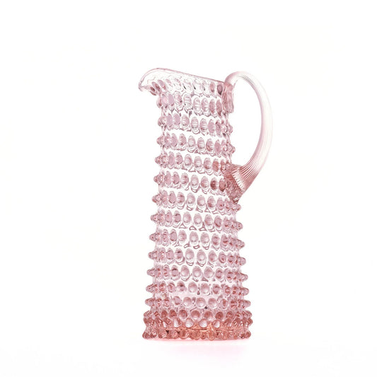 Hobnail Jug - Tall - Petal Pink - Osadia Concept Store