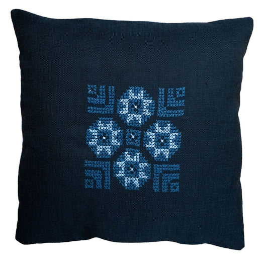 Eyes Pillow Cover - Blue