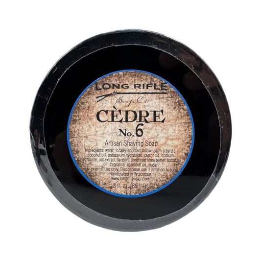 Long Rifle Soap Co. Cedre No.6 Shaving Collection