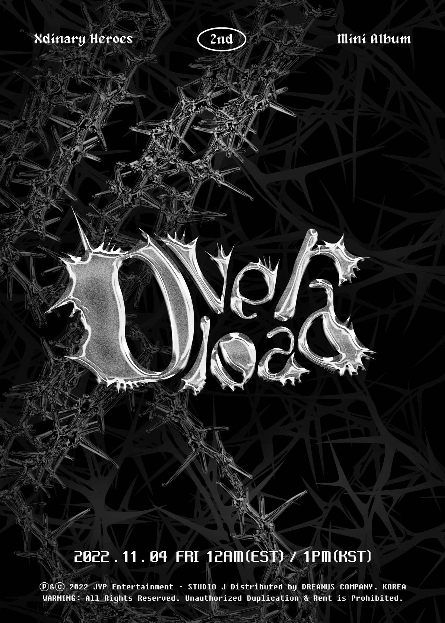 Xdinary Heroes 2nd Mini Album - Overload