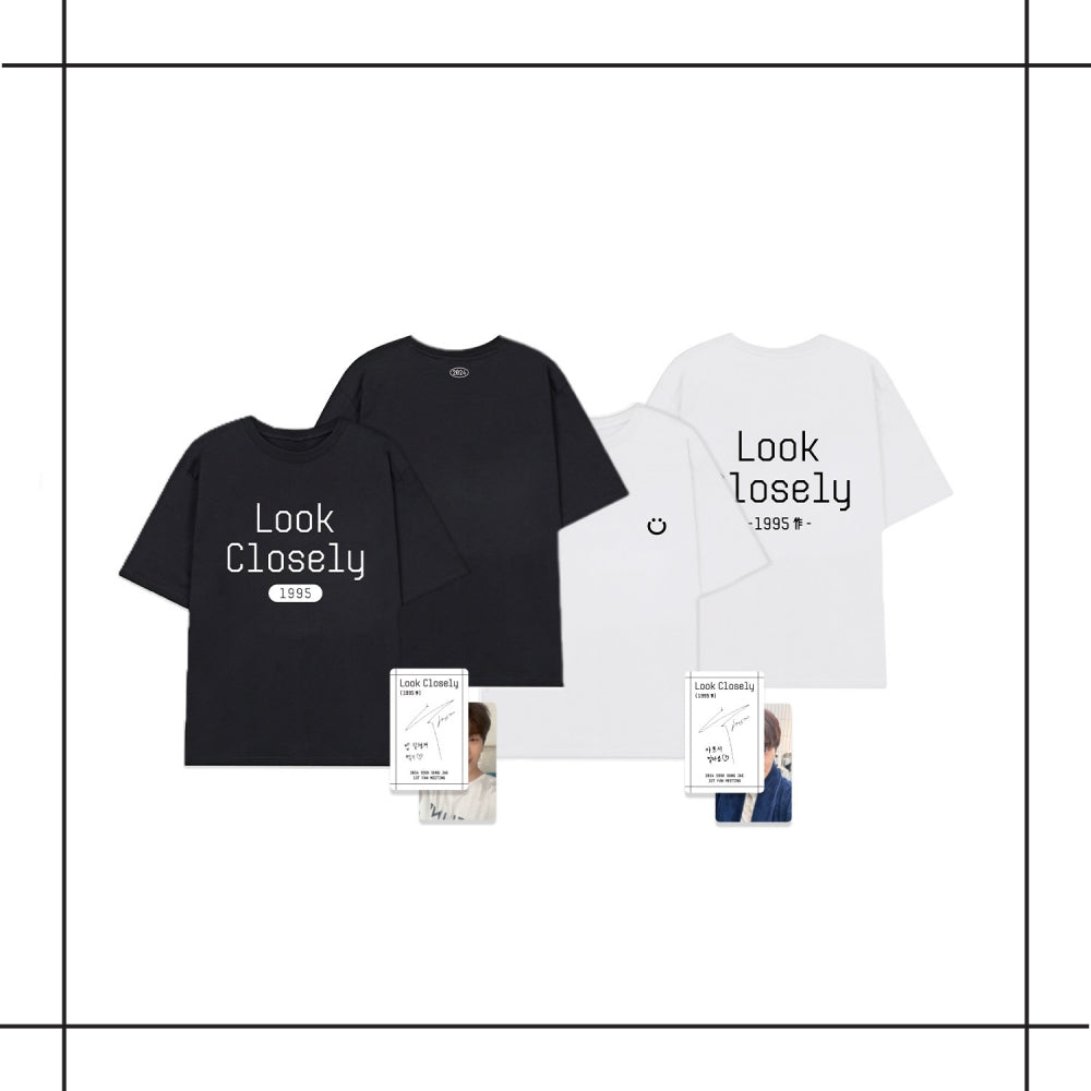 Yook Sung Jae - [Look Closely] 1st Fan Meeting 2024 Official MD T-Shirt