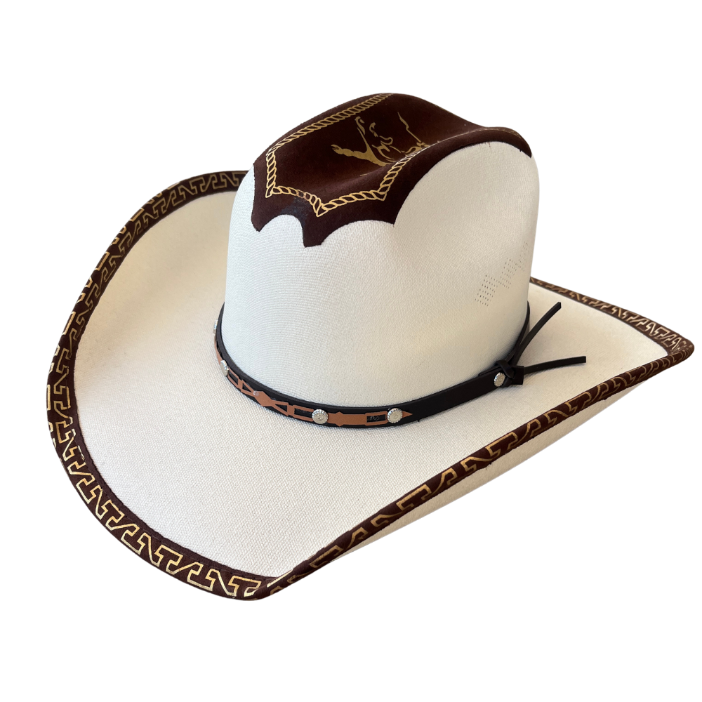 Rodeo Cowboy Hat | Brown Canvas