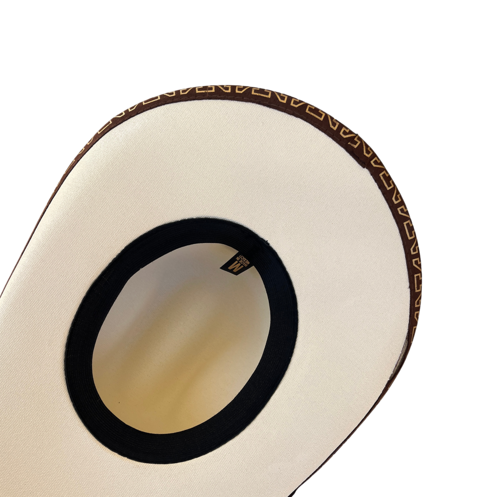 Rodeo Cowboy Hat | Brown Canvas