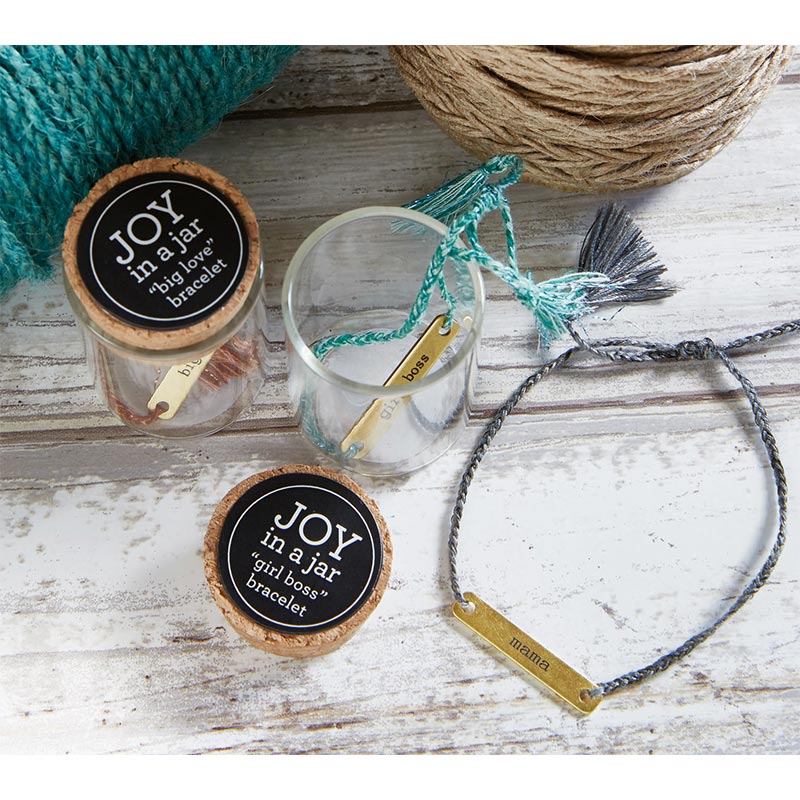 You're My Fave Adjustable Bracelet | In a Giftable Glass Jar with Cork Lid