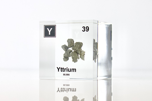 Yttrium Element Cube