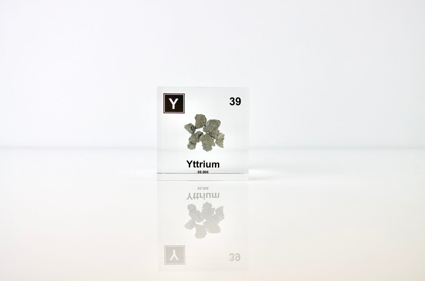 Yttrium Element Cube