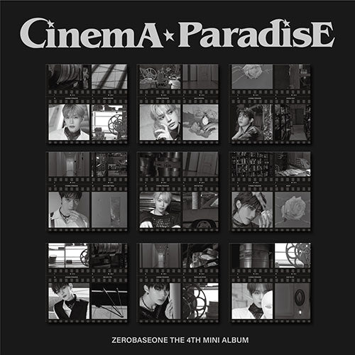 Zerobaseone The 4th Mini Album - Cinema Paradise (Digipack Ver Random)