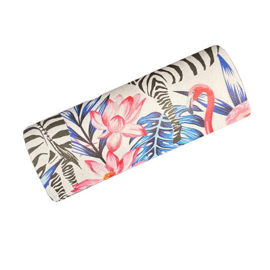 Zebra Eyeglass Case with Magnetic Closure