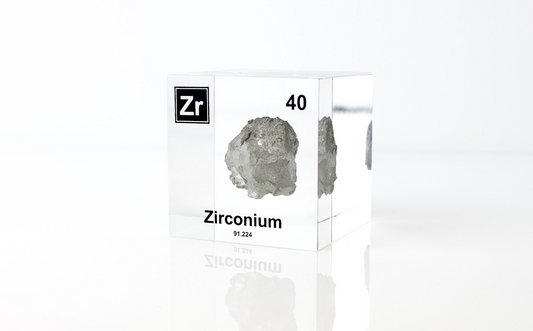 Zirconium Element Cube