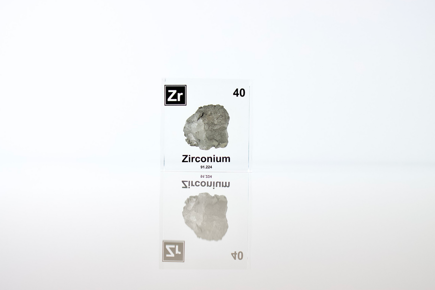Zirconium Element Cube