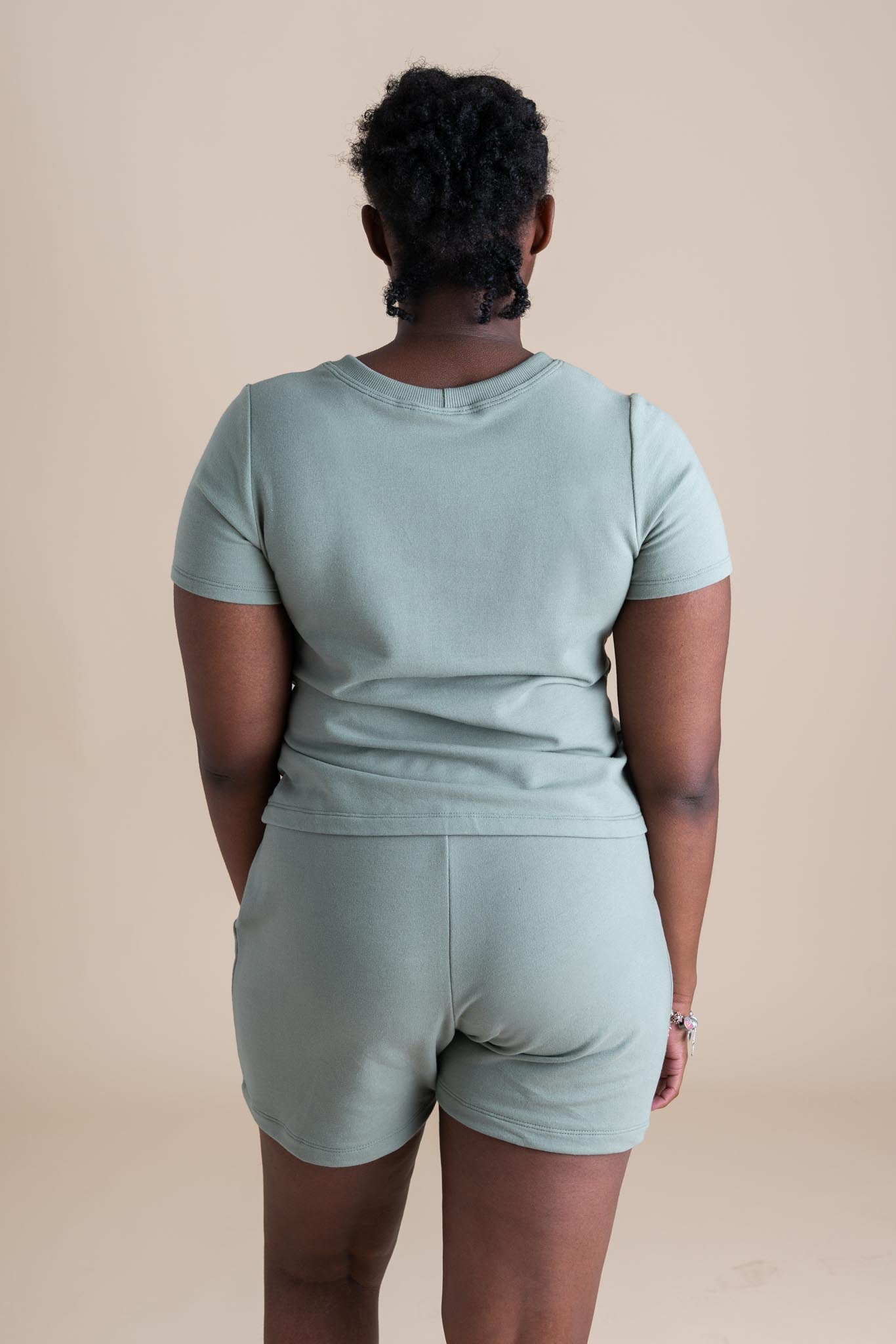 Liza Tee in Pistachio