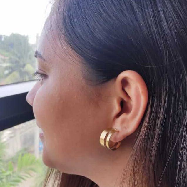 Honor Huggie Earrings