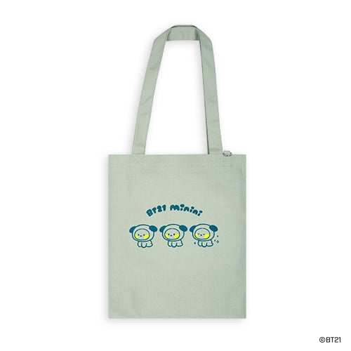 BTS  x BT21 Minini Canvas Bag And Pouch