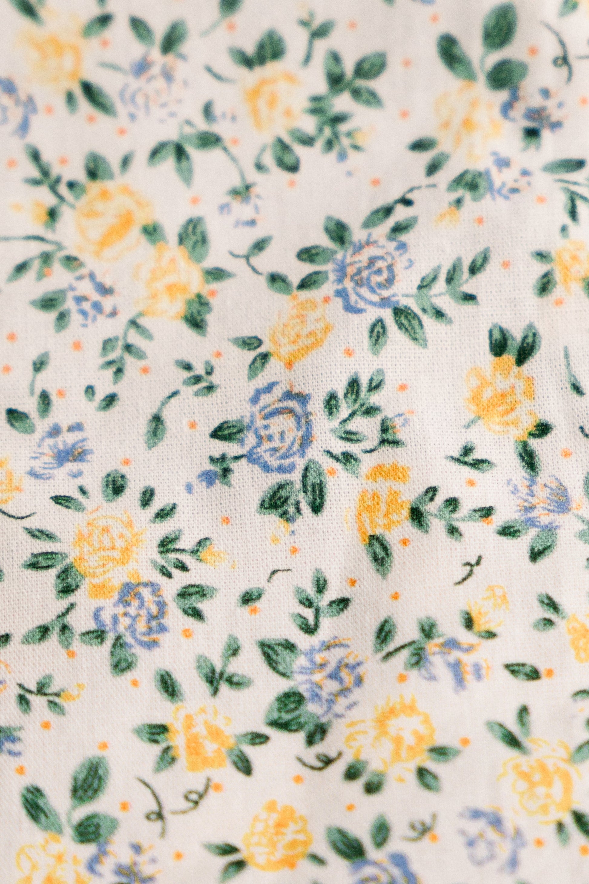 Vintage-Inspired Floral Pouch- Honeysuckle Blooms - Osadia Concept Store