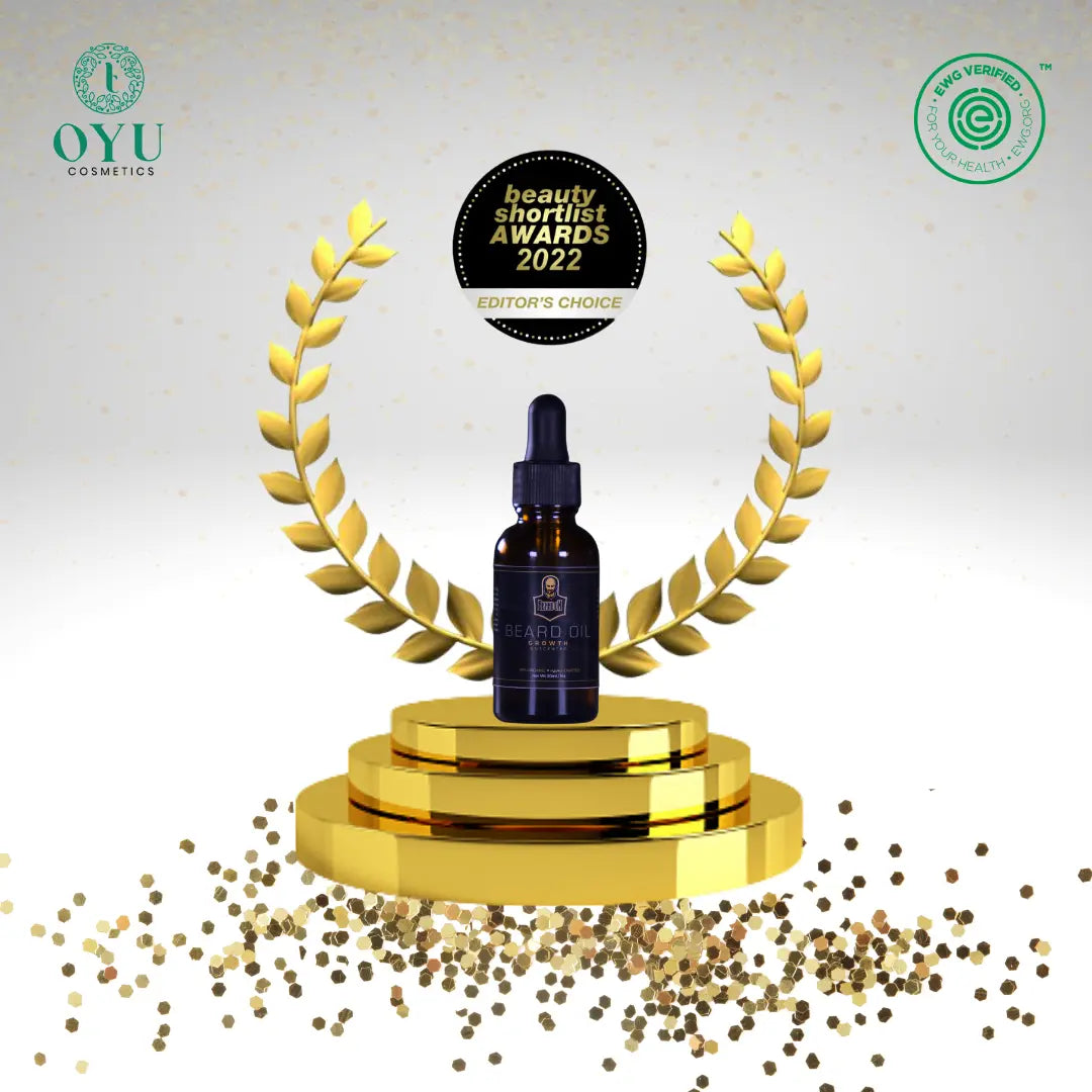 Organic Growth Beard Oil - Nourish and Strengthen Your Beard Naturally 30ml/1oz