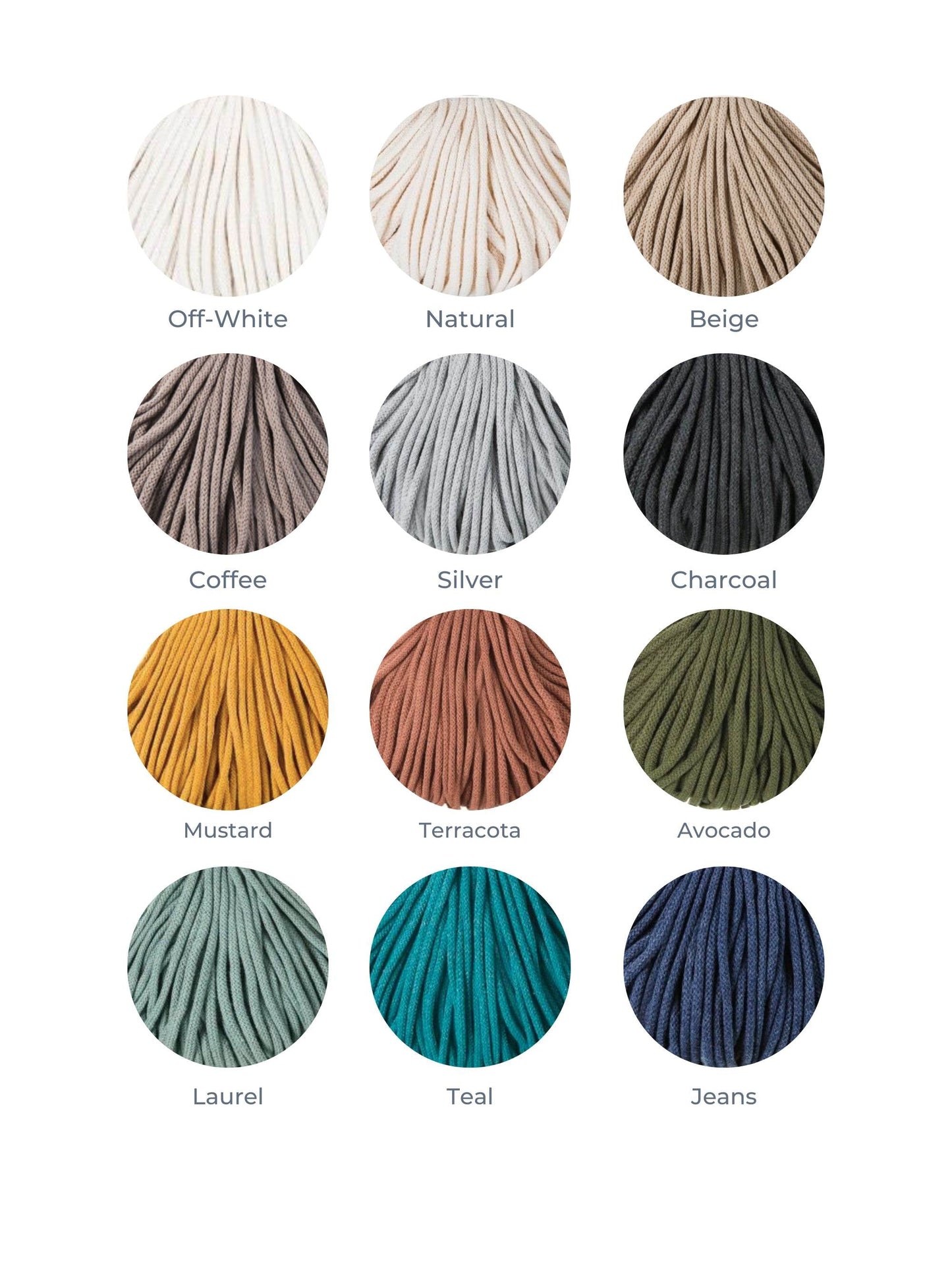 Basket Round with Handles