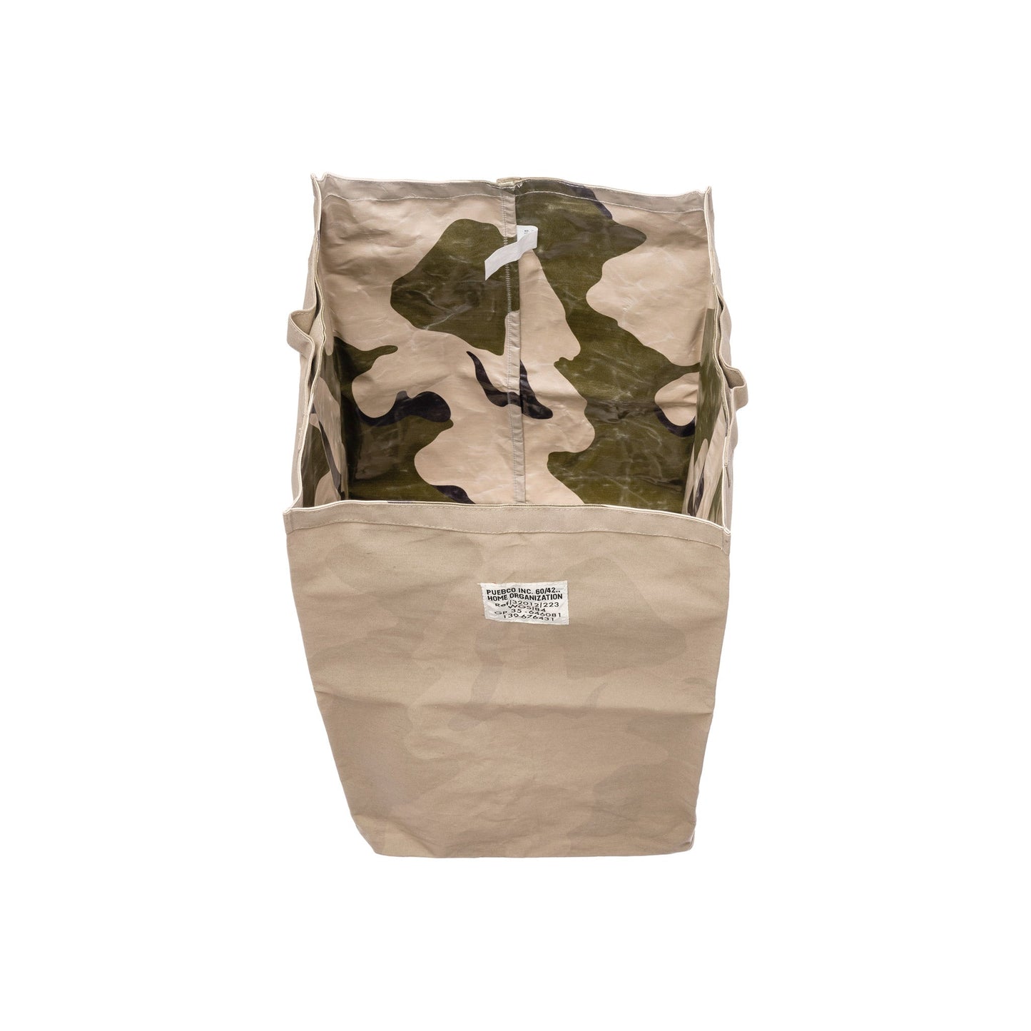 LAMINATED FABRIC ORGANIZER RECTANGLE/LARGE SAND
