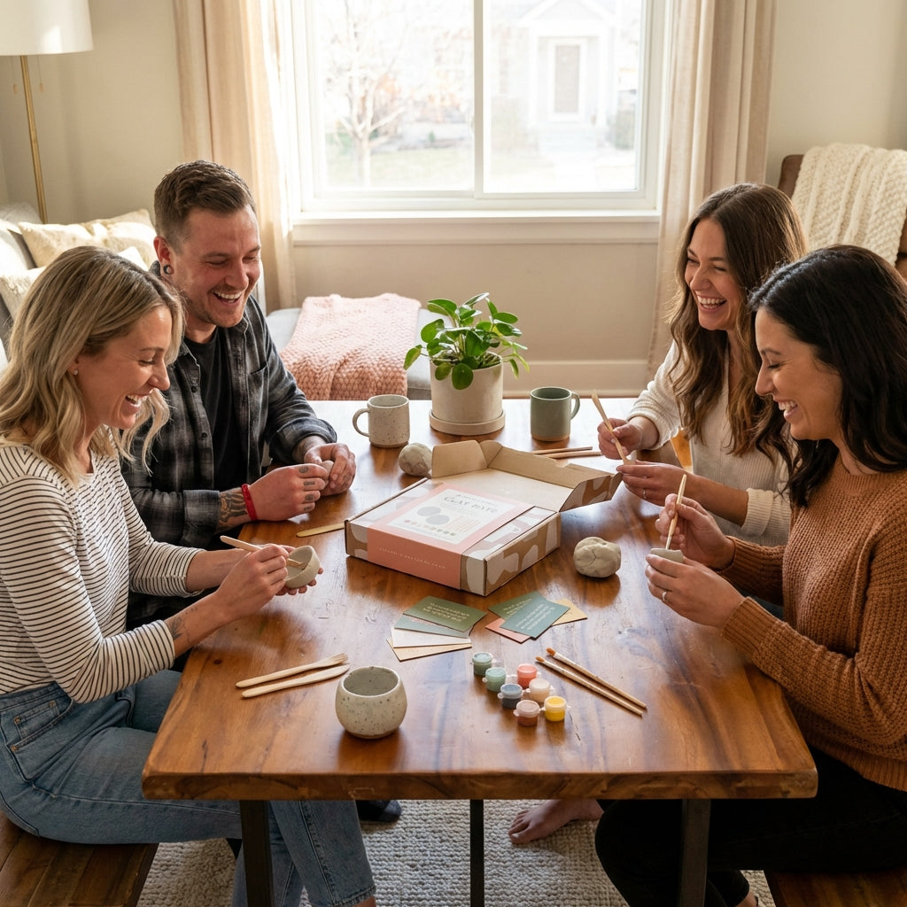 Clay Date: Creative Clay Kit for Two