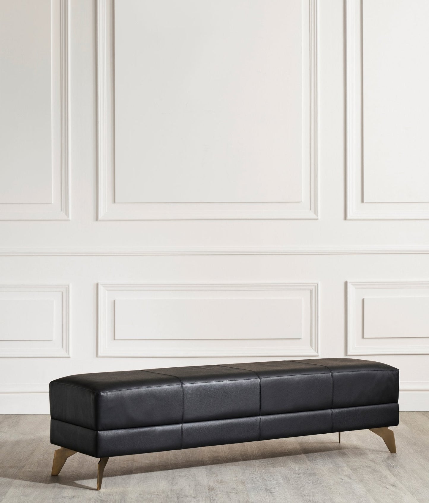 Berkeley End-Of-Day Leather Bench