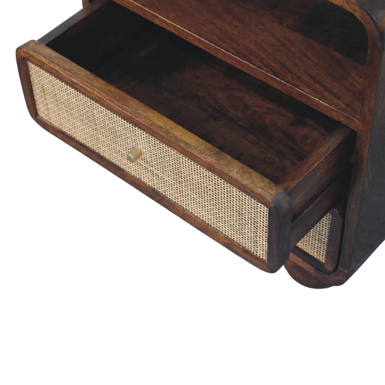Solid Wood Larissa Chestnut Nightstand