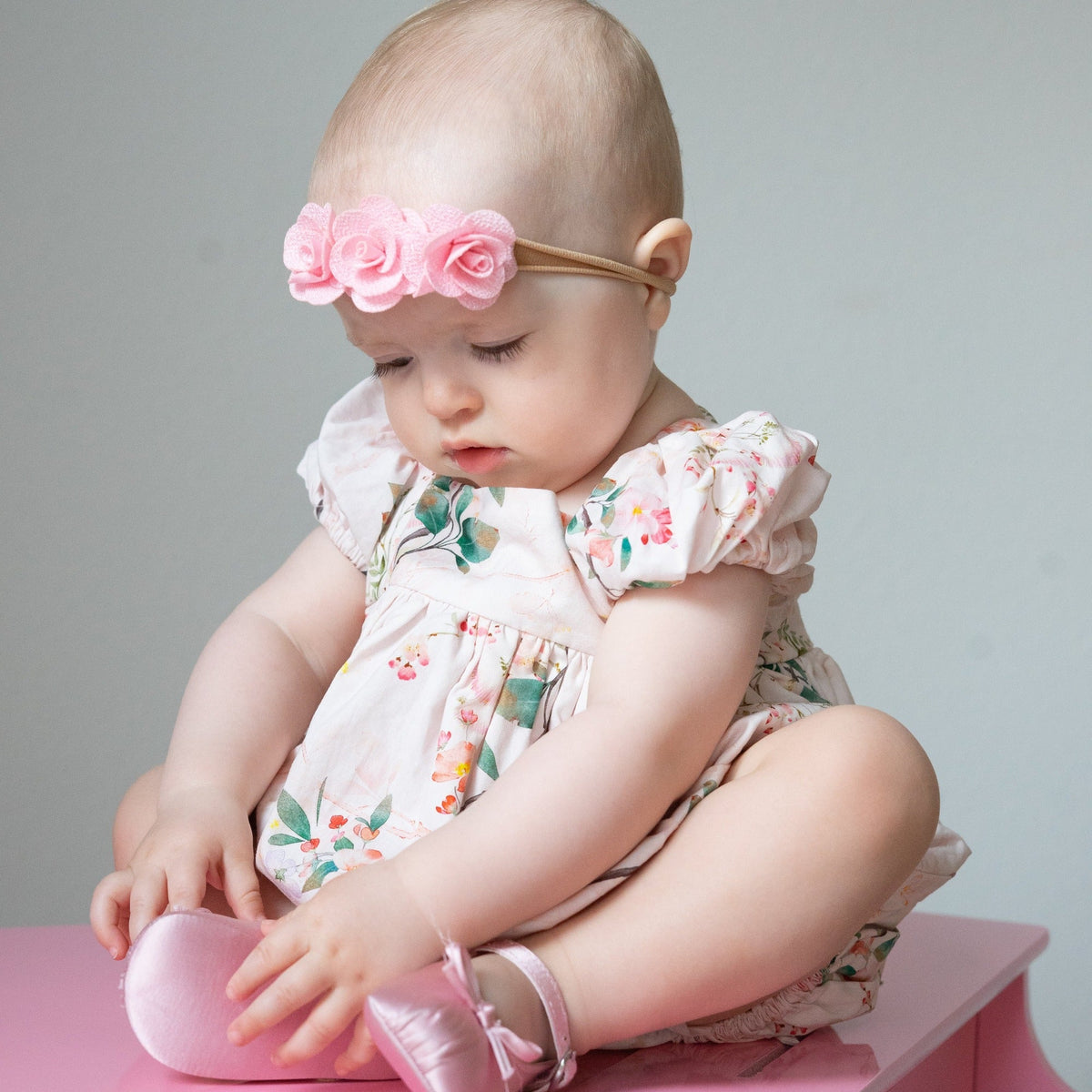 Elodie Bubble-Ivory Botanical