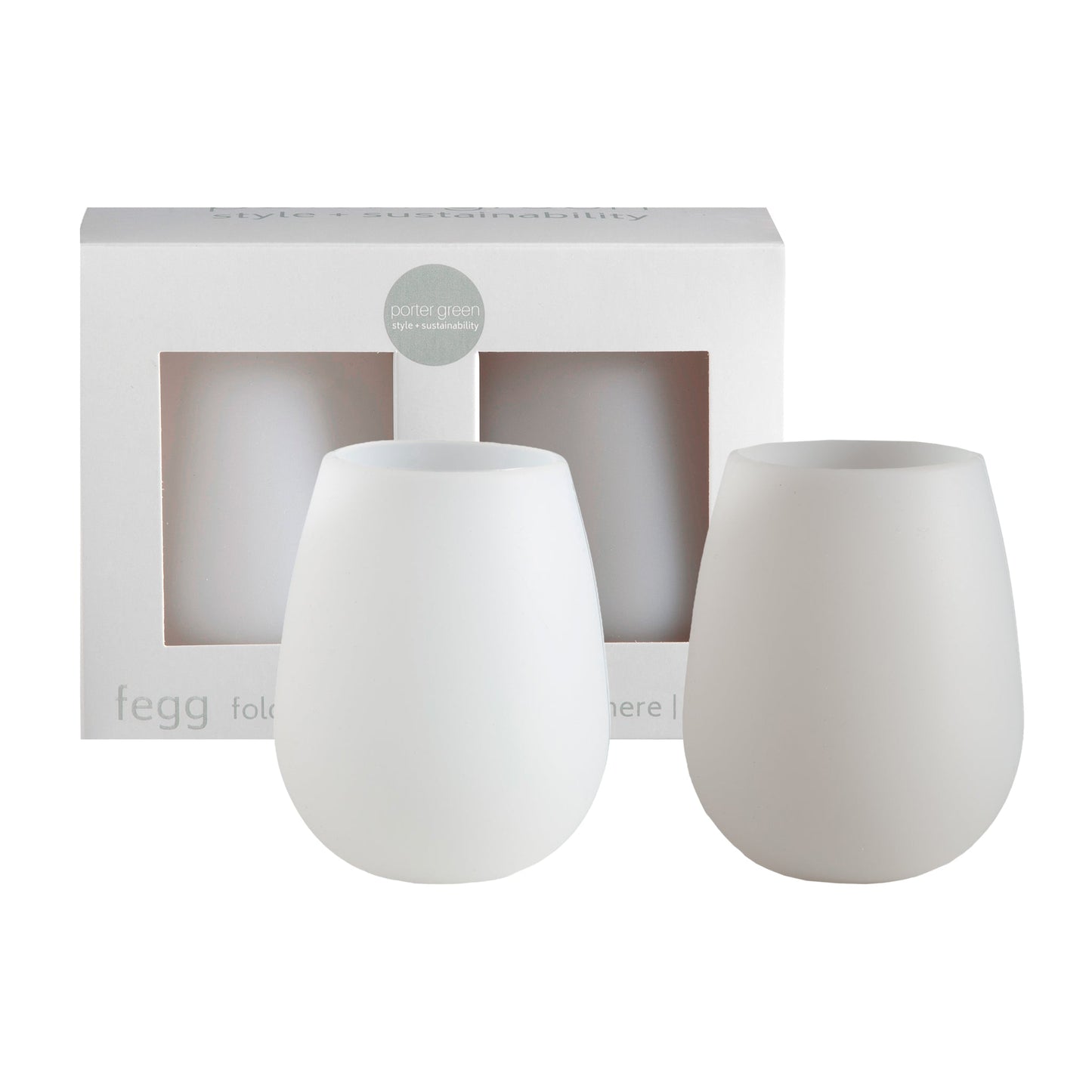 Blanc + Dove | Fegg | Silicone Unbreakable Glasses