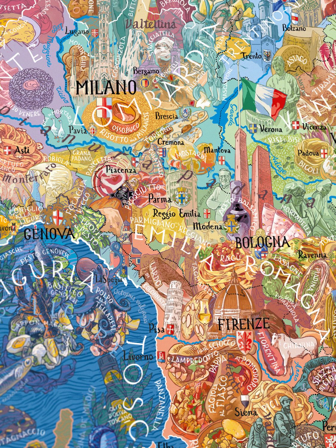 Italy Gourmet Puzzle
