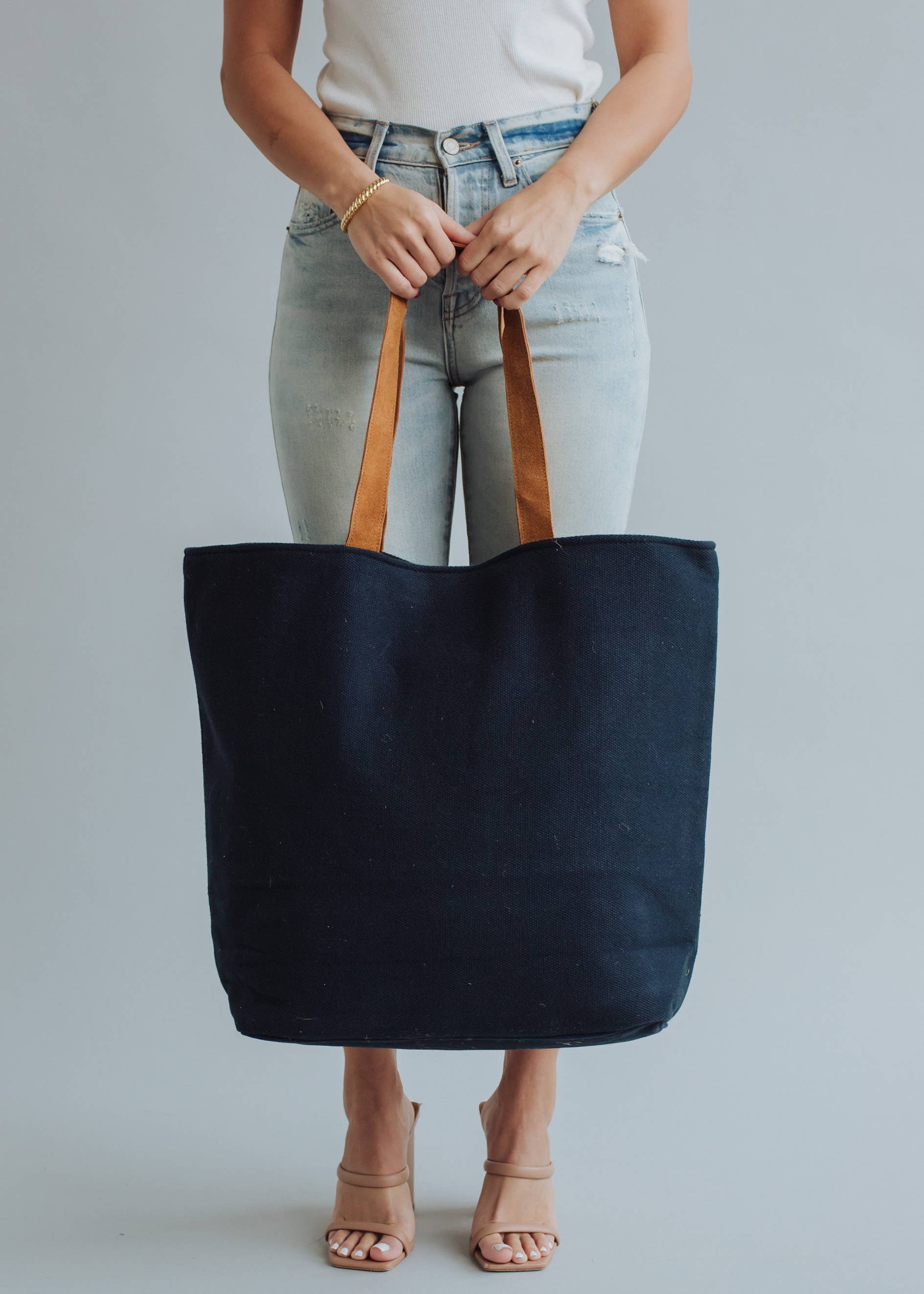 Navy Poolside Bliss Tote - Osadia Concept Store