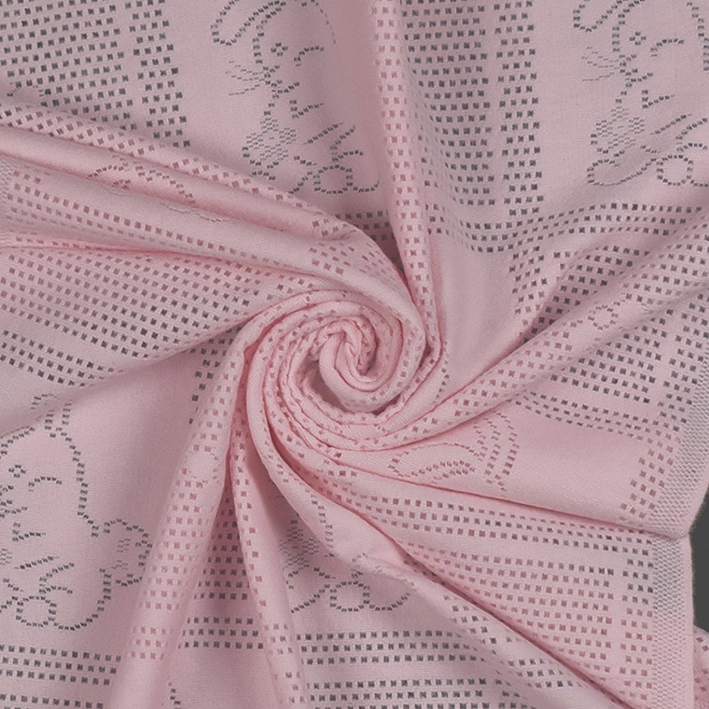 Southampton Home Lace Weave Bunny Baby Blanket ~ Pink ~ - Osadia Concept Store