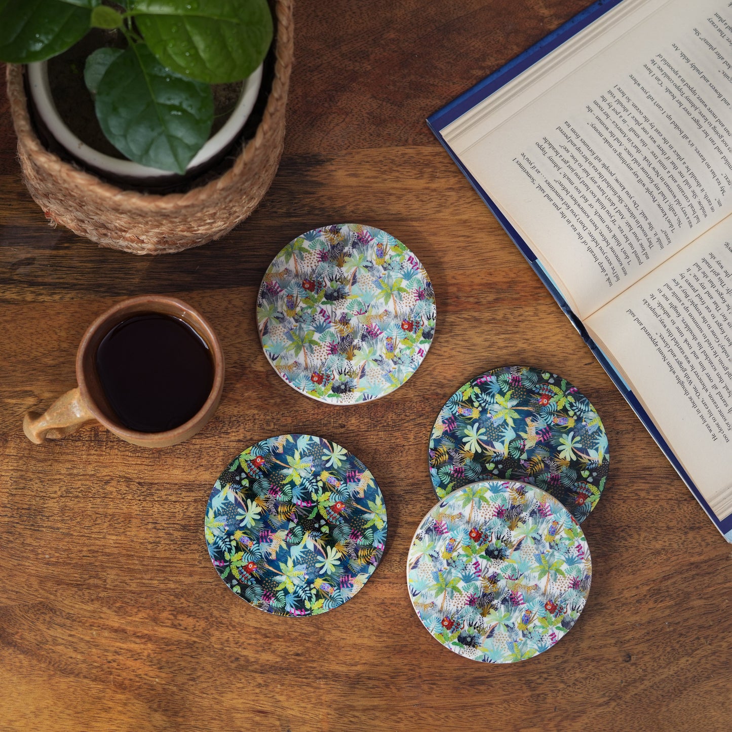 Jungle Bloom Coasters