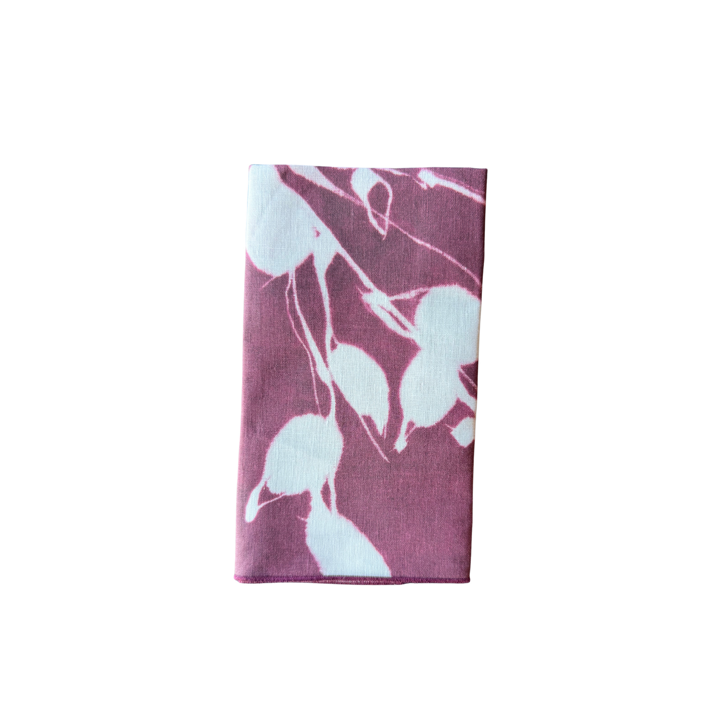 Porto Print in Aubergine Napkin