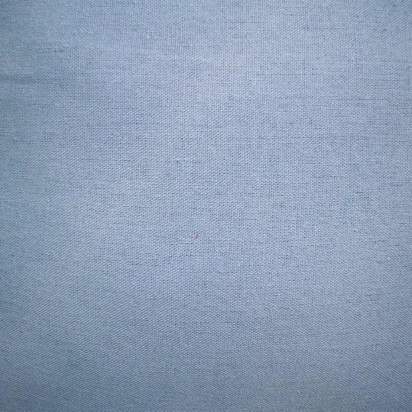 Blue Linen Pillow with Ric-Rac Trim