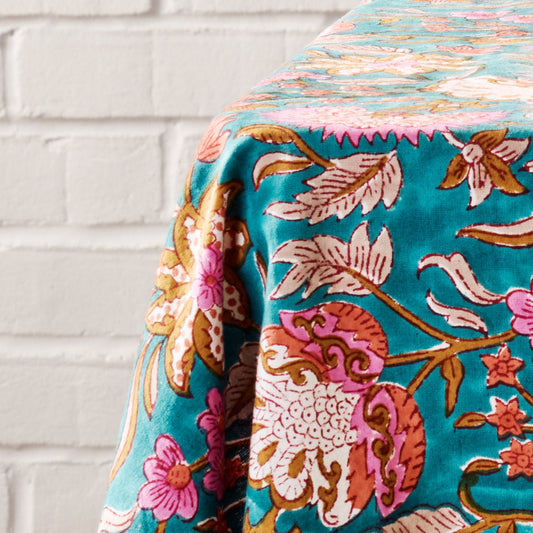 Stabaka Blockprint Tablecloth